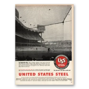 1955 United States Steel Print Ad | Bambino