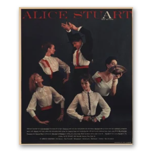 1956 Alice Stewart Print Ad | Ole And Caramba