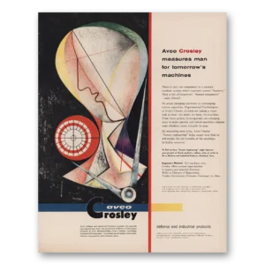 1956 Avco Crosley Print Ad | Tomorrows Machines