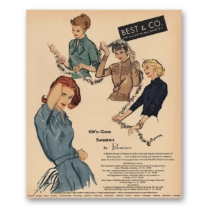 1956 Best & Co Print Ad | Best Co