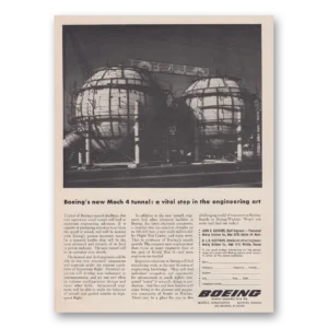 1956 Boeing Print Ad | Engineering Art