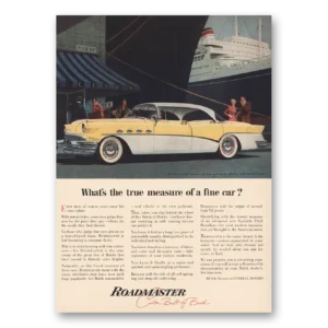 1956 Buick Roadmaster Print Ad | True Measure Fine Car