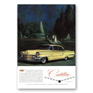 1956 Cadillac Print Ad | Beautiful
