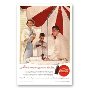 1956 Coca Cola Print Ad | Almost Everyone
