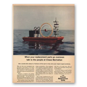 1956 Chase Manhattan Bank Print Ad | Replacement Parts