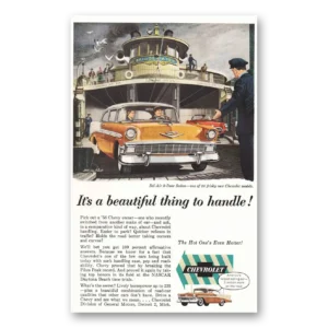 1956 Chevrolet Bel Air Print Ad | Handle Ferry