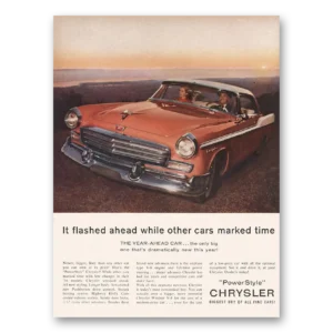 1956 Chrysler Print Ad | Flashed Ahead