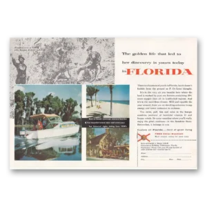 1956 Florida Print Ad | Golden Life