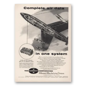 1956 Garrett AiResearch Print Ad | Air Data
