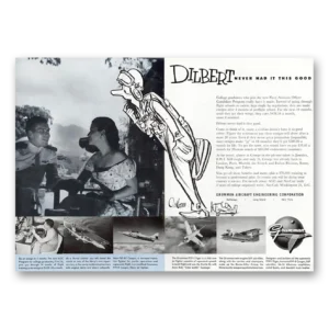 1956 Grumman Print Ad | Dilbert