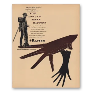 1956 Kayser Hosiery Print Ad | Kayser Hosiery