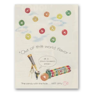 1956 Life Savers Print Ad | World Flavor