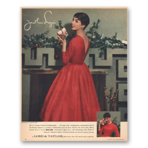 1956 Jonathan Logan Print Ad | Holiday Galas