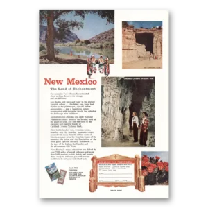 1956 New Mexico Print Ad | Kit Carsons