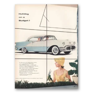 1956 Oldsmobile Holiday Print Ad | Holiday
