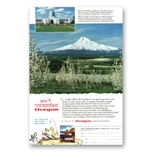 1956 Oregon Print Ad | Hood River Valley
