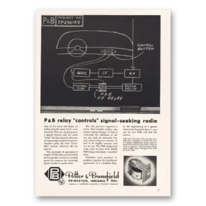 1956 Potter & Brumfield Print Ad | Seeking Radio