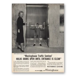 1956 Westinghouse Print Ad | Traffic Sentinel