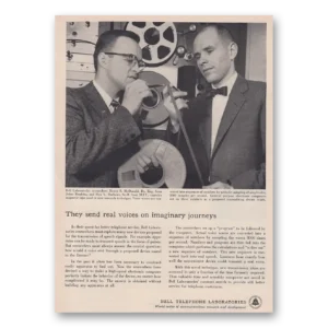 1957 Bell Telephone Print Ad | Imaginary Journeys