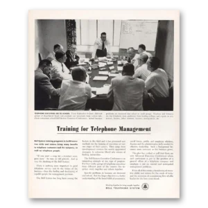 1957 Bell Telephone Print Ad | Management