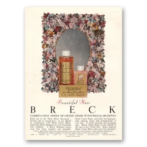 1957 Breck Shampoo Print Ad | Beautiful Hair