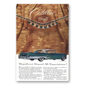 1957 Cadillac Print Ad | Magnificent