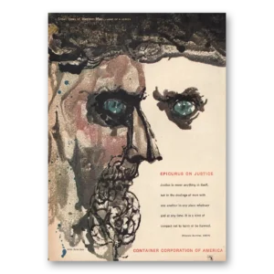 1957 Container Corporation of America Print Ad | Epicurus
