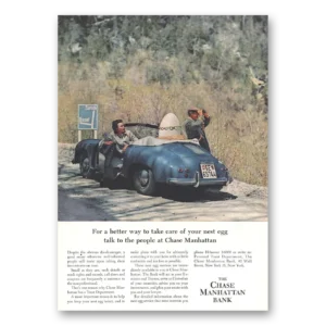 1959 Chase Manhattan Bank Print Ad | Nest Egg