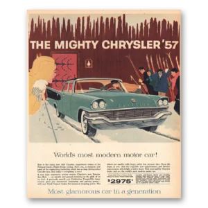 1957 Chrysler Print Ad | Chrysler