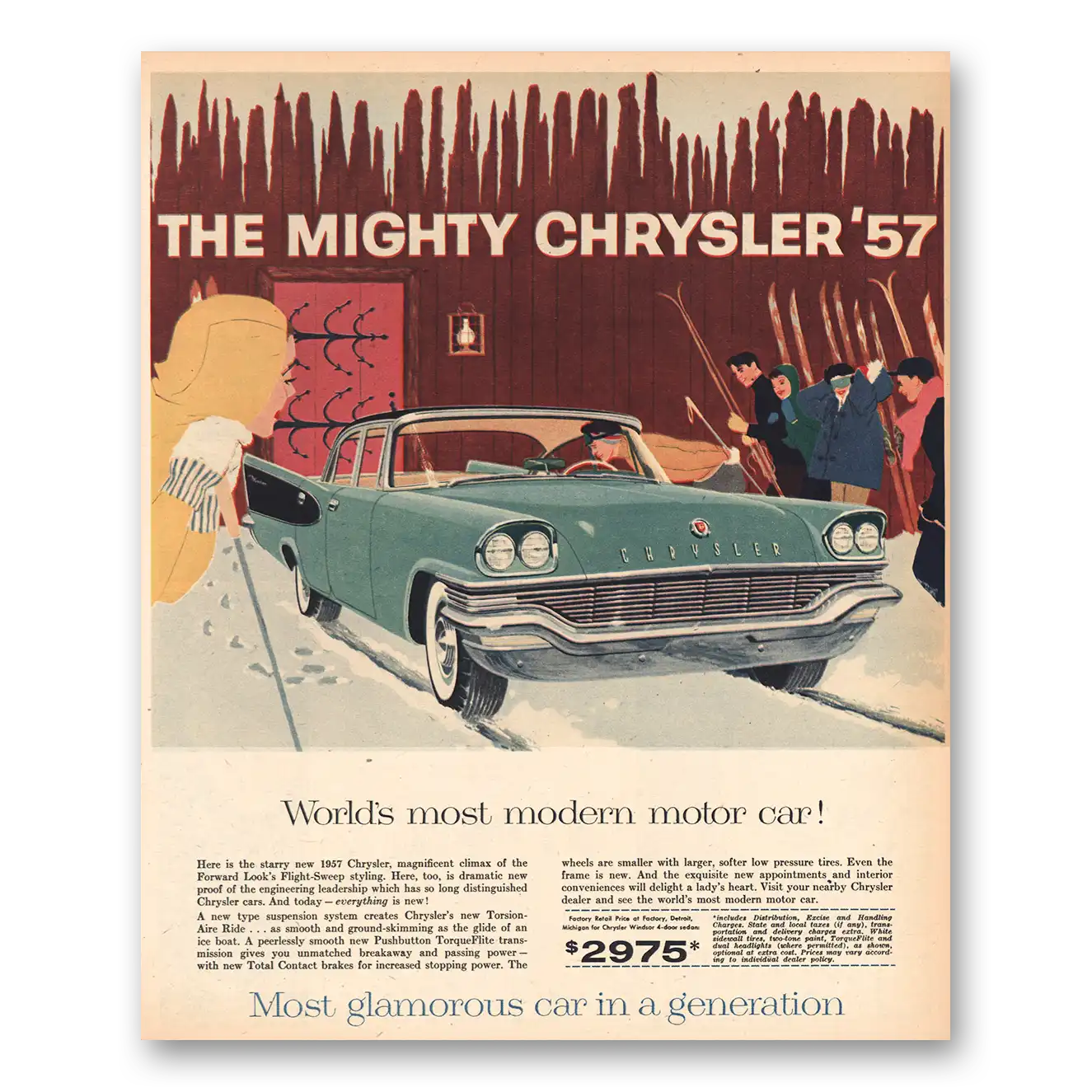 1957 Chrysler Print Ad | Chrysler
