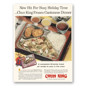 1957 Chun King Print Ad | Cantonese