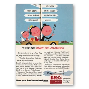 1957 FoMoCo Print Ad | Ready For Anything