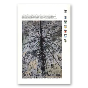 1957 General Dynamics Print Ad | Sub Atomic Worlds