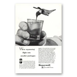 1957 Honeywell Aero Print Ad | Squeezing Flight
