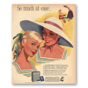 1957 Kotex Print Ad | So Much At Ease