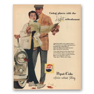 1957 Pepsi Print Ad | Going Places