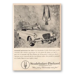 1957 Studebaker Print Ad | Command Performance