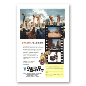 1958 South Africa Print Ad | Oudtshoorns