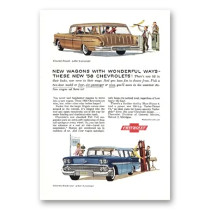 1958 Chevrolet Nomad Print Ad | Wonderful Ways