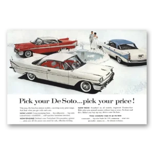 1958 DeSoto Print Ad | Desoto