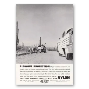 1958 DuPont Print Ad | Blowout Protection