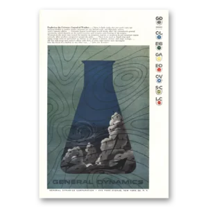 1958 General Dynamics Print Ad | Exploring Universe