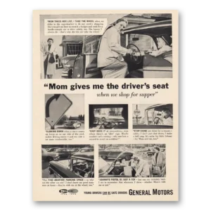 1958 General Motors Print Ad | Drivers Seat