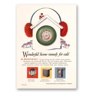 1958 Minneapolis Honeywell Print Ad | Wonderful Home