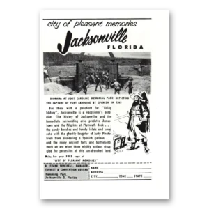 1958 Jacksonville Florida Print Ad | Pleasant Memories