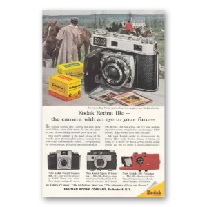 1958 Kodak Retina Camera Print Ad | Your Future