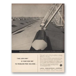 1958 Luria Engineering Print Ad | Problem Free
