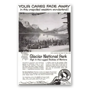 1958 Great Northern Railway Print Ad | Fade Away