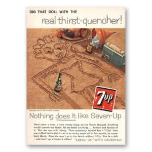 1959 7Up Print Ad | Dig That Doll