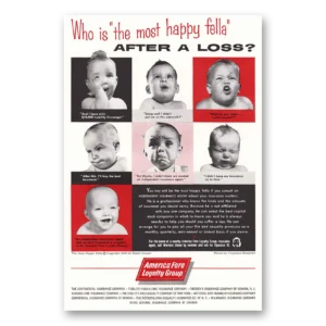 1959 America Fore Insurance Print Ad | Loyalty Group